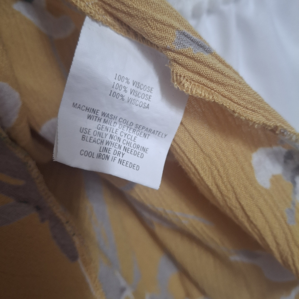 O'Neill Yellow Floral Tank Top - Picture 7 of 7